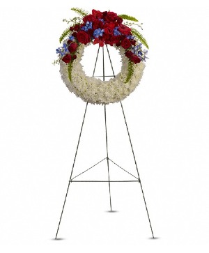 Reflections of Glory Wreath Spray Wreath