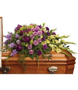 Reflections of Gratitude Casket Spray Casket Flowers