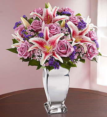 Reflections of Love Silver Vase