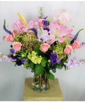 Regal Blossoms  Vase arrangement 