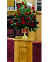Regal Red  Sympathy Urn