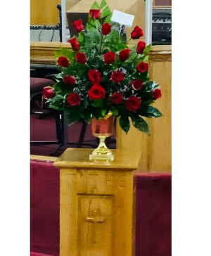 Regal Red  Sympathy Urn