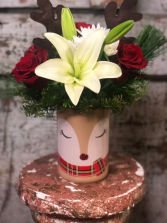 Reindeer Games Floral Arrangement