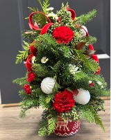 REINDEER TABLETOP TREE 