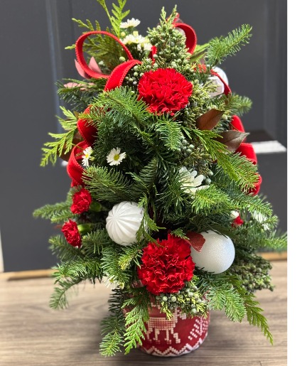 REINDEER TABLETOP TREE 