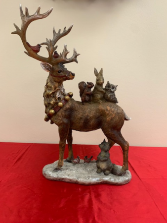 Reindeer with Birds and Animals Christmas Products