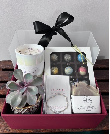 Relax Gift Box  in Aurora, ON | Petal Me Sugar Florist