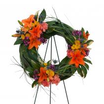 Remembering the Simple Good Times Wreath 
