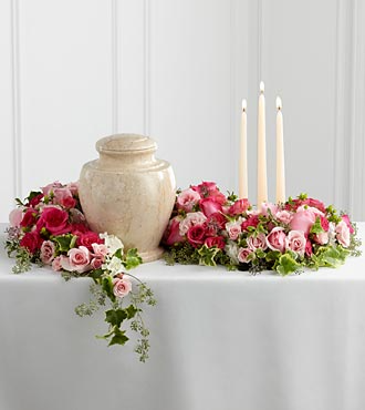 Remembrance Cremation Flowers  (Urn not included)