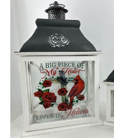 Remembrance Large Lantern in Lexington, NC | RAE'S NORTH POINT FLORIST INC.