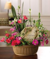 Remembrance Pet Garden Basket Pet Sympathy arrangement