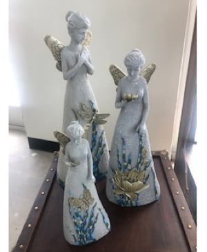 Resin Angel - indoor or outdoor use Dragonfly Angel