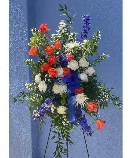 Restful Remembrance Standing Spray