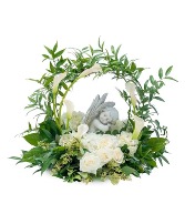 "Resting in Peace" Angel Garden Arrangement 