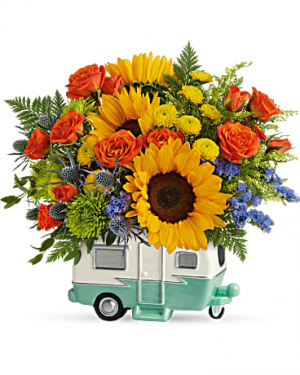 Retro Road Tripper Bouquet in Punta Gorda, FL | CHARLOTTE COUNTY FLOWERS Retro Road Tripper Bouquet in Punta Gorda, FL | CHARLOTTE COUNTY FLOWERS