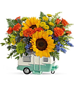 RETRO ROADTRIPPER FLOWER ARRANGEMENT