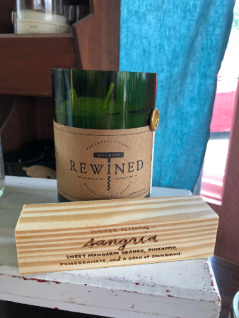 REWINED candle sangria 
