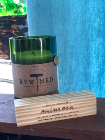 REWINED candle mimosa