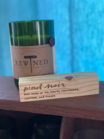 REWINED candle pinot noir