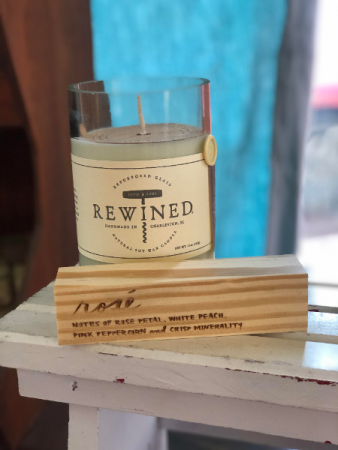 REWINED candle rose'