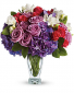 Rhapsody in Purple Vase Arrangement