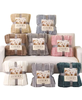 Ribbed Luxury Blanket 