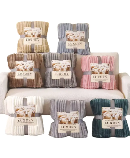 Ribbed Luxury Blanket 