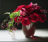 Rich Romance Cut Flower Arrangement