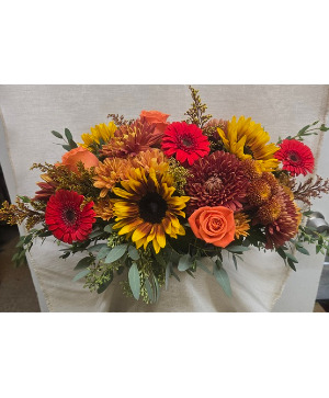 Rich Rustic Centerpiece
