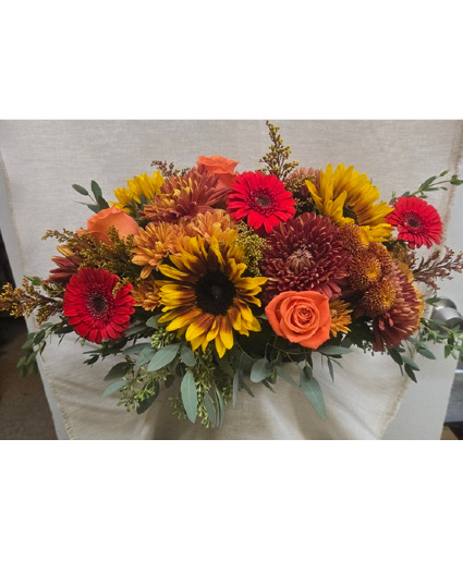 Rich Rustic Centerpiece