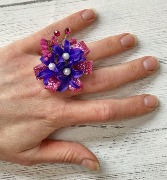 Ring with Bling! Prom Flowers; choose your flower color
