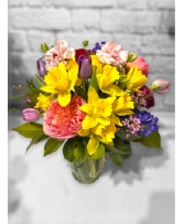 Rising Spring Vase Arrangement