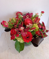 Robust Ruby Flower Arrangement