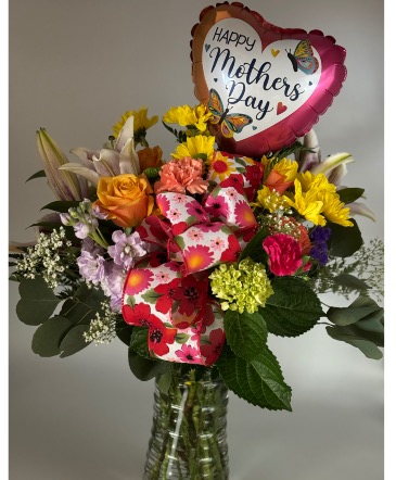 Rockstar Mom Bouquet  in Jermyn, PA | Debbie's Flower Boutique