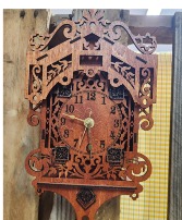 Rocky Ridge 3D Engraved Clocks gifts
