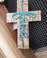 Rocky Ridge 3D Engraved cross gift