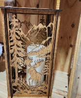 Rocky Ridge Designs 3D Engraved Lantern gift