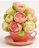 Romance Cup Edible Arrangement 