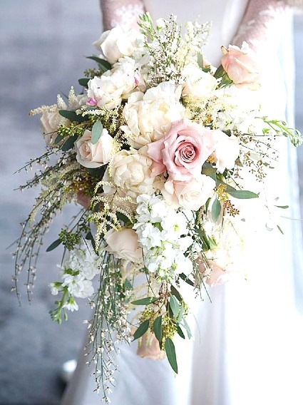Romance in Bloom Bridal Bouquet