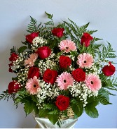 Romance in Bloom Floral Arrangement