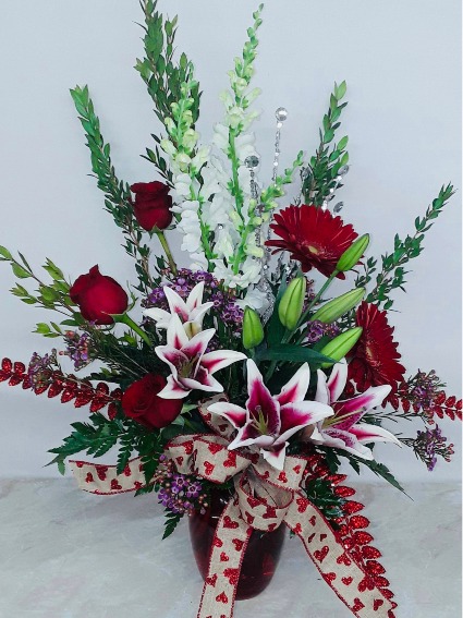 Romance in Bloom Floral Arrangement