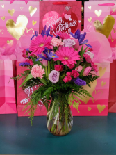 Romance Vase Valentines