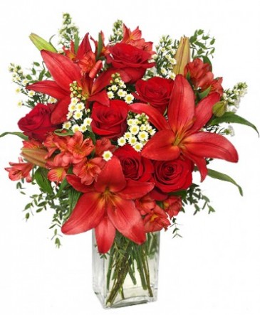 Romancer Enhancer Bouquet in Springfield, MO | BLOSSOMS
