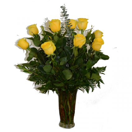 Romaneque Love - Yellow Fresh Arrangement