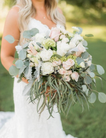 Romantic Blush  Bridal Bouquet 