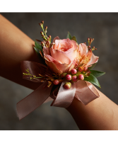 Romantic Blush Corsage 
