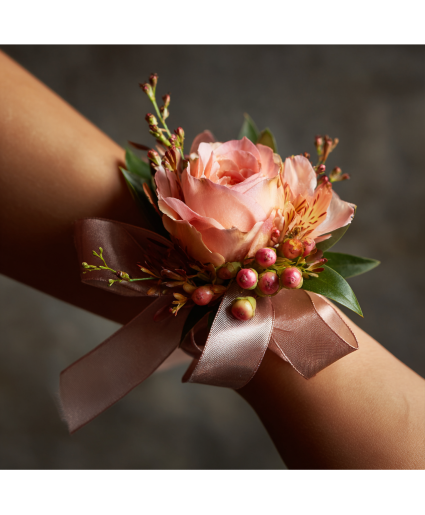 Romantic Blush Corsage 