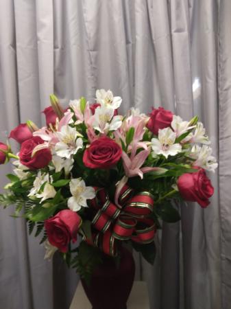 romantic bouquet rosas