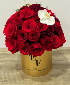 Romantic Box  Red roses Box 