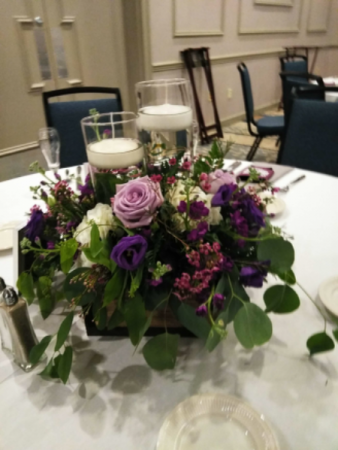 Romantic centerpieces Light up you table with this special occasion centerpiece
